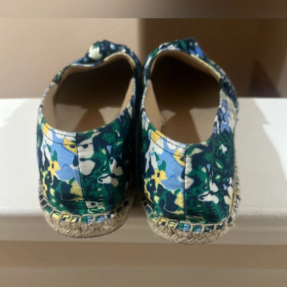 Women’s TALBOTS Izzy Knot Detail Espadrilles Blue Green. Size 8.5. - Picture 8 of 8
